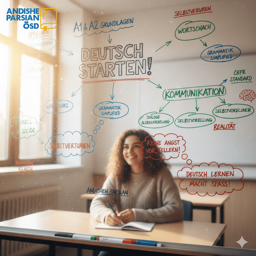 بهترین دوره ترمیک آموزش زبان آلمانی سطح مبتدی